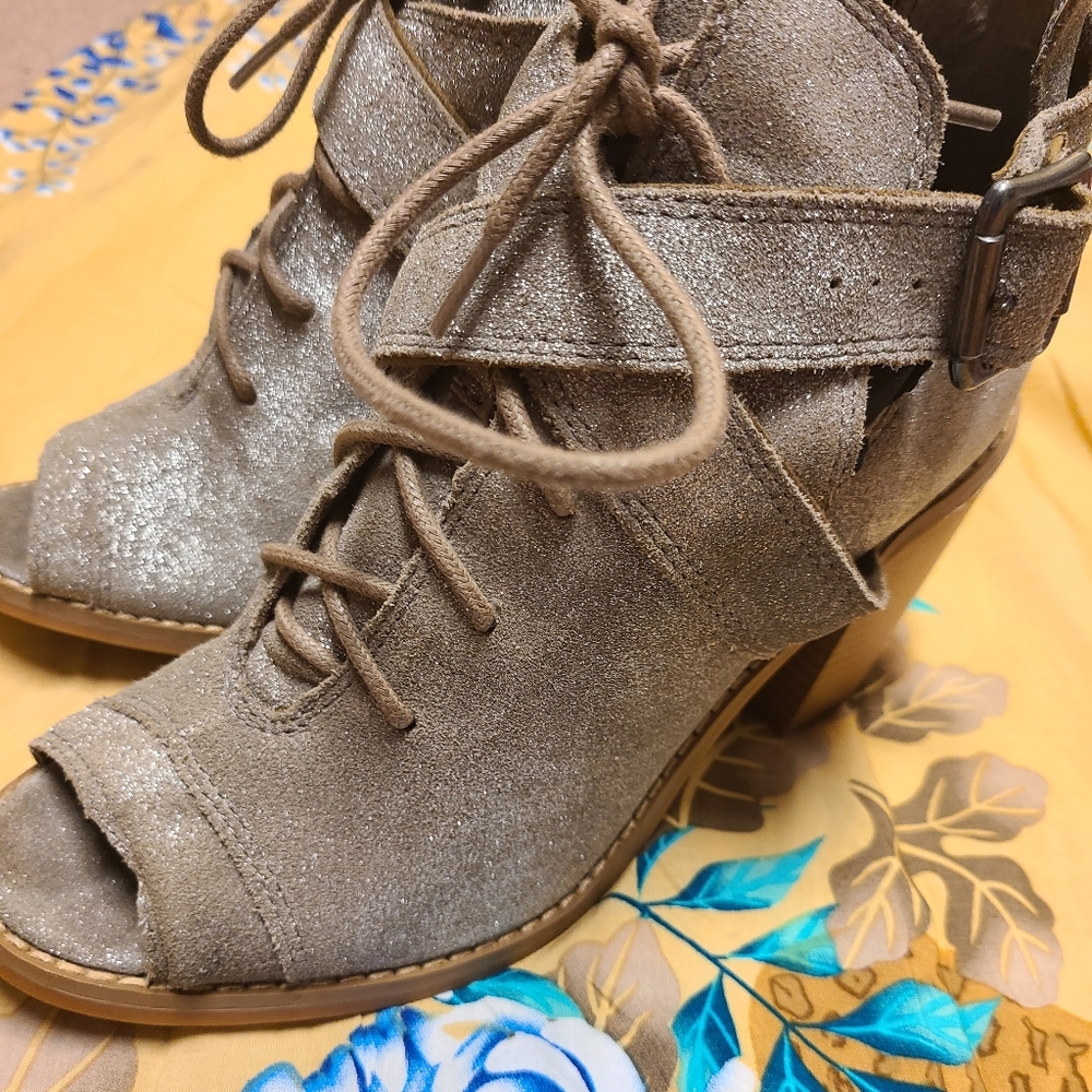 Open Toe Booties - image 5